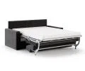 Rozkládací pohovka VIBO ČERNÁ SZTRUKS 140x197cm