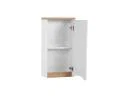 Koupelnová sestava BALI WHITE LAVA s košem na prádlo 80cm