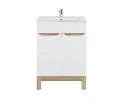Koupelnová skříňka BALI WHITE 60cm s umyvadlem