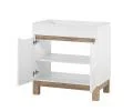 Koupelnová skříňka BALI WHITE 80cm s umyvadlem