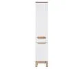 Koupelnová sestava BALI WHITE 60cm s vysokou skříňkou, zrcadlem a umyvadlem