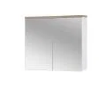 Koupelnová sestava BALI WHITE 80cm s vysokou skříňkou 2D1S, zrcadlem a umyvadlem