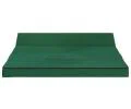 Rozkládací zahradní pohovka SUZI GARDEN ZELENÁ voděodolná 120x200 výška 9 cm