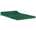 Rozkládací zahradní pohovka SUZI GARDEN ZELENÁ voděodolná 120x200 výška 9 cm