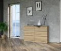 Komoda MALWA M6 120cm DUB SONOMA matná