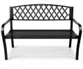 Zahradní lavice CLASSICO 127x86x42cm