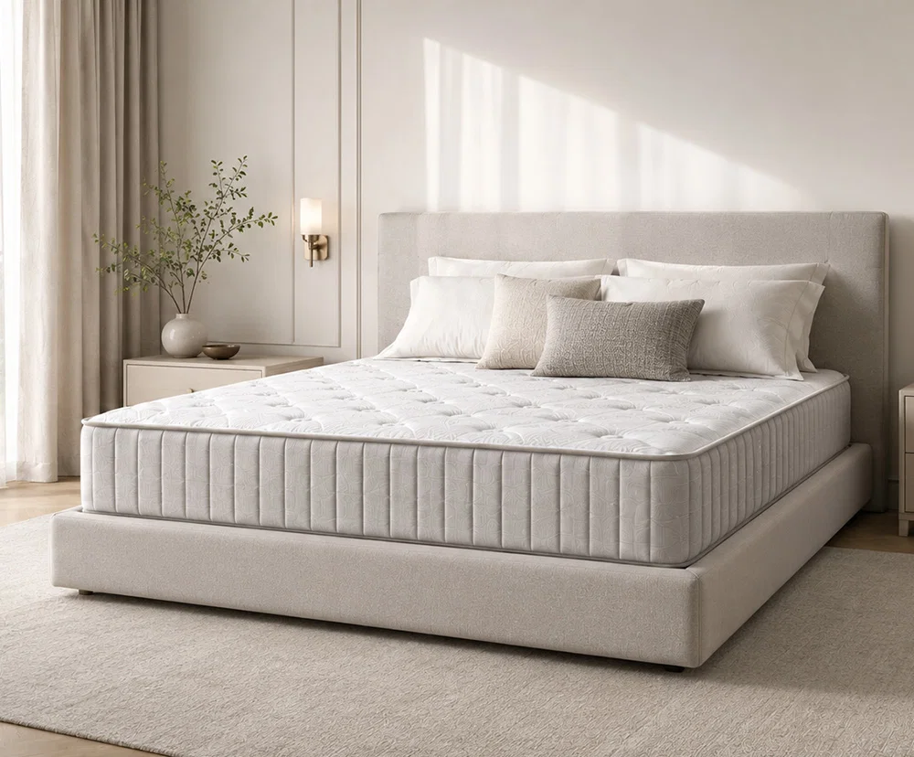 Ortopedická pěnová matrace 80x200 SAPHIRE | Středně Tvrdá | Výška 29 cm | Premium Lux |