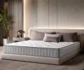 Ortopedická pěnová matrace 80x200 SAPHIRE | Středně Tvrdá | Výška 29 cm | Premium Lux |