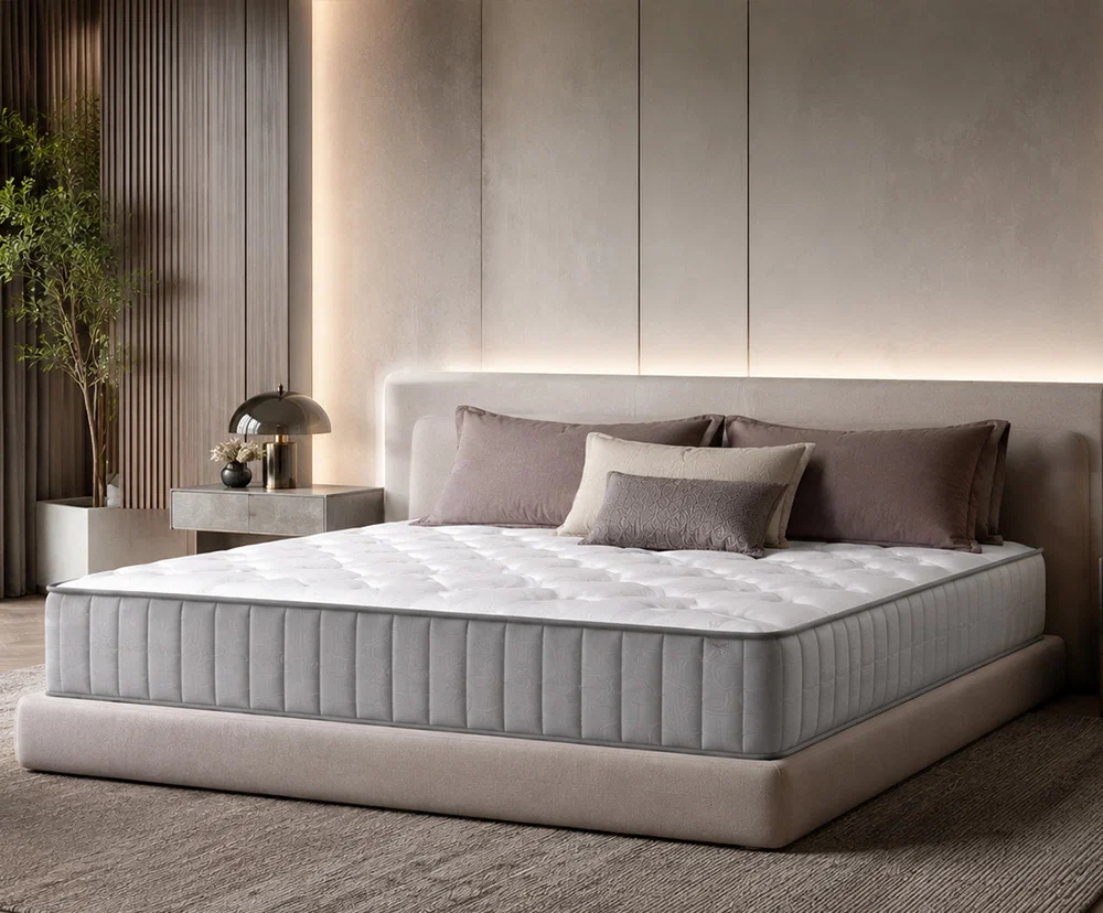 Ortopedická pěnová matrace 120x200 SAPHIRE | Středně Tvrdá | Výška 29 cm | Premium Lux |
