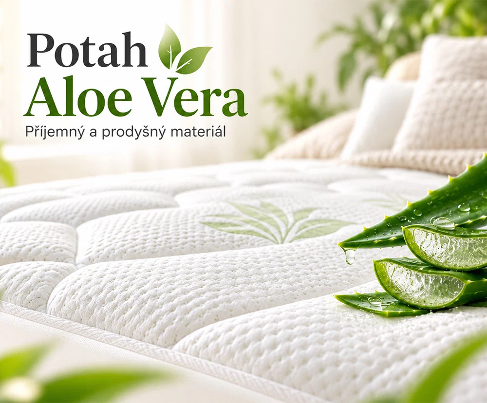 Pěnová matrace AMIGO ALOE VERA 80x200x31cm