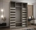 Sada 2 ks zásuvek – Kašmír | pro šatní skříně LUX 110–200 cm