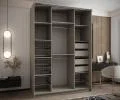 Sada 2 ks zásuvek – Kašmír | pro šatní skříně LUX 110–200 cm