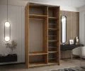 Výsuvný koš – 1 ks pro šatní skříně LUX 110–200 cm