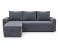 Rohová sedacia súprava do L | KOUDY | 220x145x76cm | SZTRUKS GRAFIT